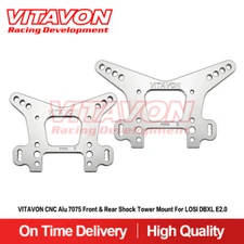 Vitavon CNC Alu 7075 Front & Rear Shock Tower Mount For LOSI DBXL E2.0
