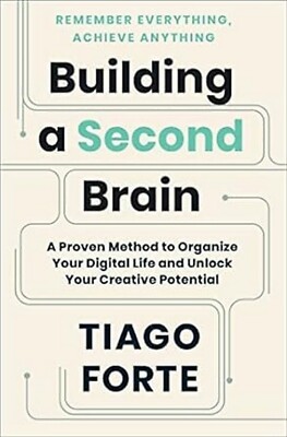  NEW Paperback  Building a Second Brain : A Proven Method By Tiago Forte