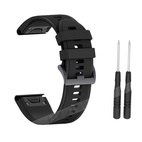 Per Garmin Fenix 3 5 5S 5X Plus 6X 7 7 7X cinturino da polso in silicone facile vestibilità - Foto 24 di 57