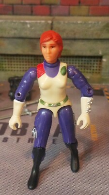 GI JOE ~ 2003 AGENT SCARLETT ~ TIGHT & UNCRACKED ~ TOYFAIR EXCLUSIVE ~ COMPLETE