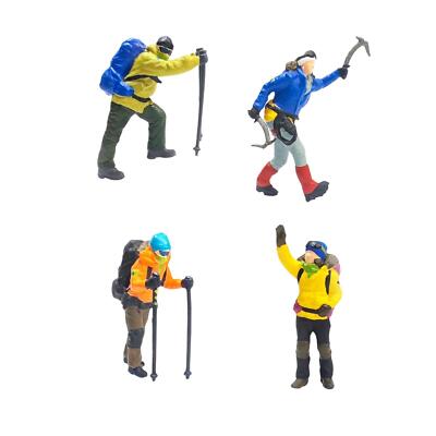 Resin 1/64 Climbing People Figuren Little People für DIY Projekte Layout
