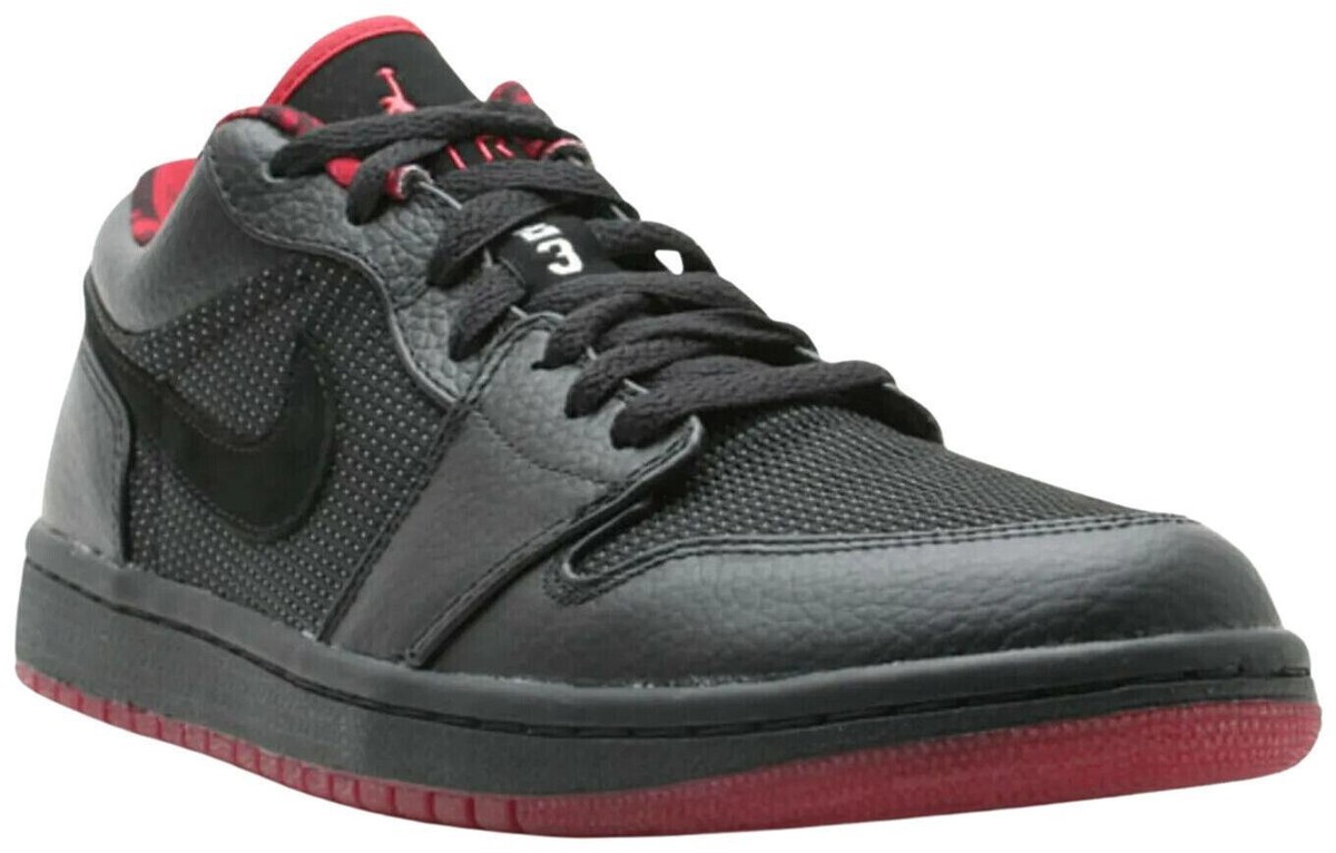Nike Air Jordan 1 Low 赤黒 US10 エア ジョーダン 1 NIKE AIR JORDAN RETRO LOW OG BLACK TOE
