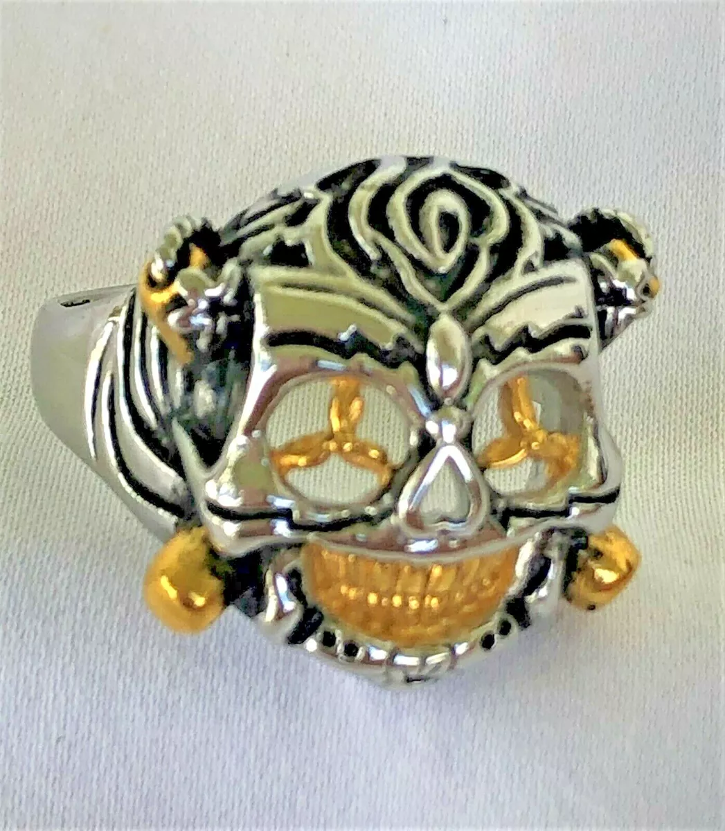 Skull Lucky Ring Movie Peripheral Sterling Silver Ring For Men - AliExpress