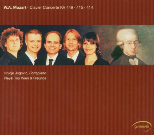 Mozart Piano Concertos KV 449 415 by Jugovic and Pleyel Trio Wien CD 2009