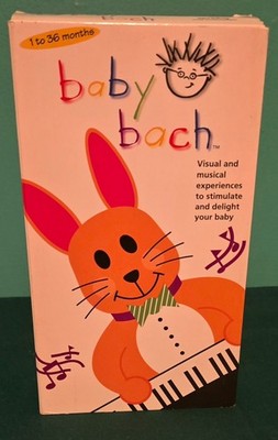Baby Einstein Baby Bach (VHS, 1999) Visual & Musical stimulation 1-36 months