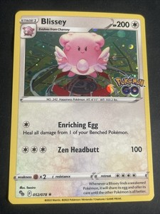 Blissey Pokemon Card