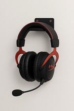 Wall Mounted Headphone Stand Holder  Gaming Headset Mount  3D Printed
