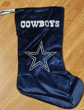 Dallas Cowboys embroidered holiday Christmas stocking ( $5 OFF REG. PRICE )