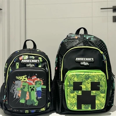BRANDED Smiggle Creeper Backpack Or lunch Bag Minecraft