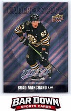 2024-25 Upper Deck MVP #US-9 Brad Marchand Under the Scope