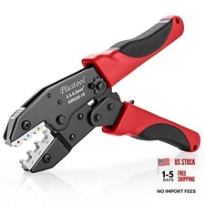 Plustool Crimping Tool for Heat Shrink Connectors For Heat Shrink Connectors