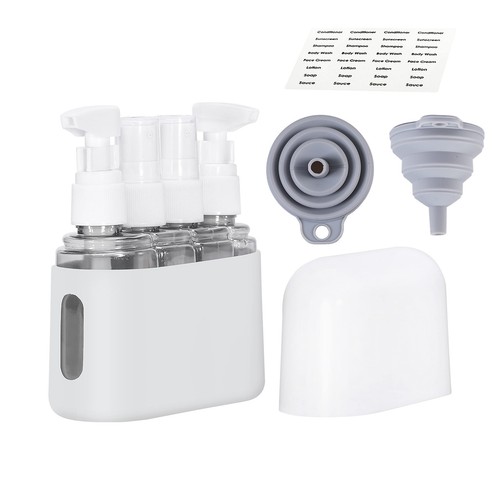 Travel Bottles, Leak Proof Containers For Toiletries TSA Approved Airplane Ac...