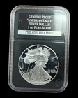 1997-P One Ounce American PROOF Silver Eagle * DEEP CAMEO