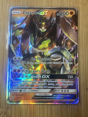 Zygarde-GX - Pokemon Forbidden Light #73 NM