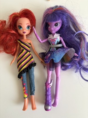 My Little Pony Equestria Girls Dolls Figures EG Fashion Doll MLP Lot Of 2