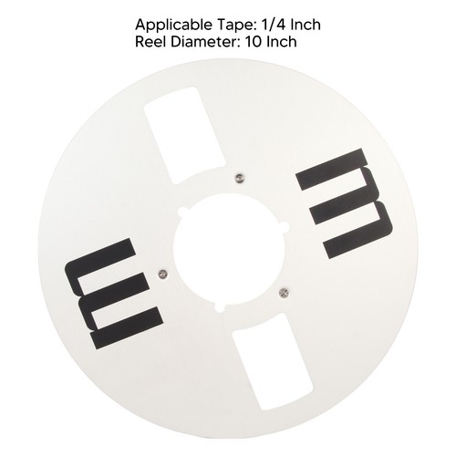 1/4 10in Empty Tape Reel Universal Open Reel Sound Tape Empty Reel Opening M NEW - Afbeelding 2 van 12
