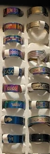Unisex Stainless Steel Fashion Rings Designed Rings, Multicolor