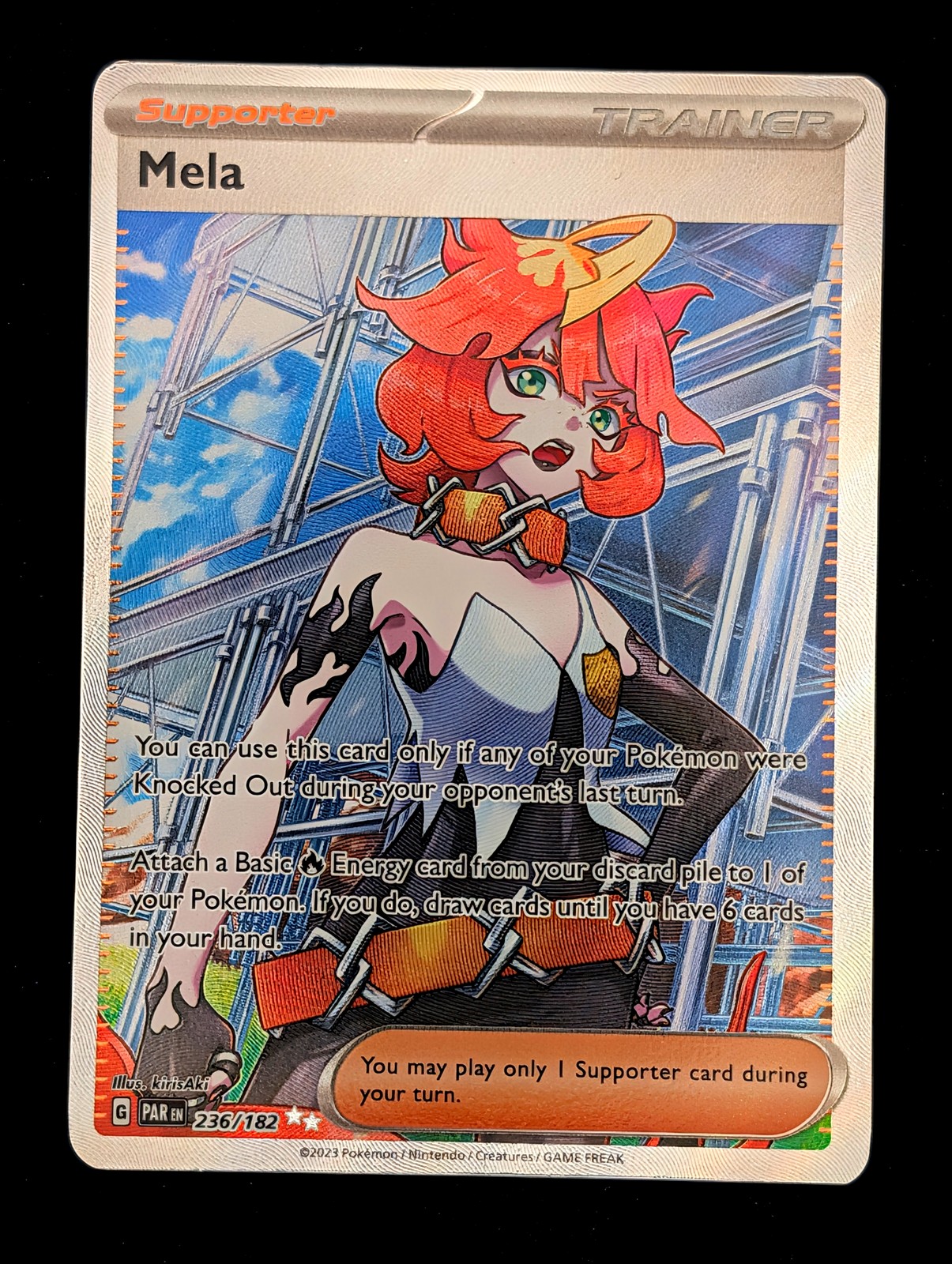 Mela - (236/182) SV04: Paradox Rift Pokemon NM