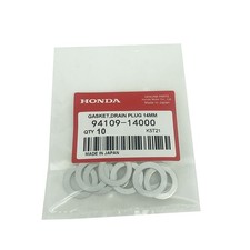 New OEM Pack of 10 Honda 14MM PCV Drain Plug Gasket Washer 94109-14000 US STOCK