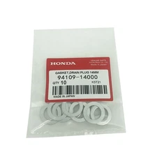 New OEM Pack of 10 Honda 14MM PCV Drain Plug Gasket Washer 94109-14000 US STOCK