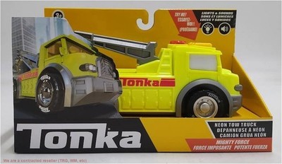 Tonka Mighty Machines Lights & Sounds - Tow Truck - Neon