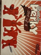 Fairly Odd Novelties Red Sir & Mrs Perky Ultimate Wine Opener Set Of 4 New