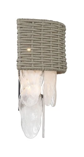 Minka Lavery 5295 Breaker Isle 4 Light 19" Tall Wall Sconce - Coal - Picture 6 of 8