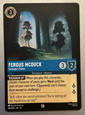 Fergus McDuck Scrooge's Father Whispers in the Well 144/204 Disney Lorcana