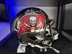 Jalen McMillan Tampa Bay Buccaneers Autographed Replica Helmet Beckett COA
