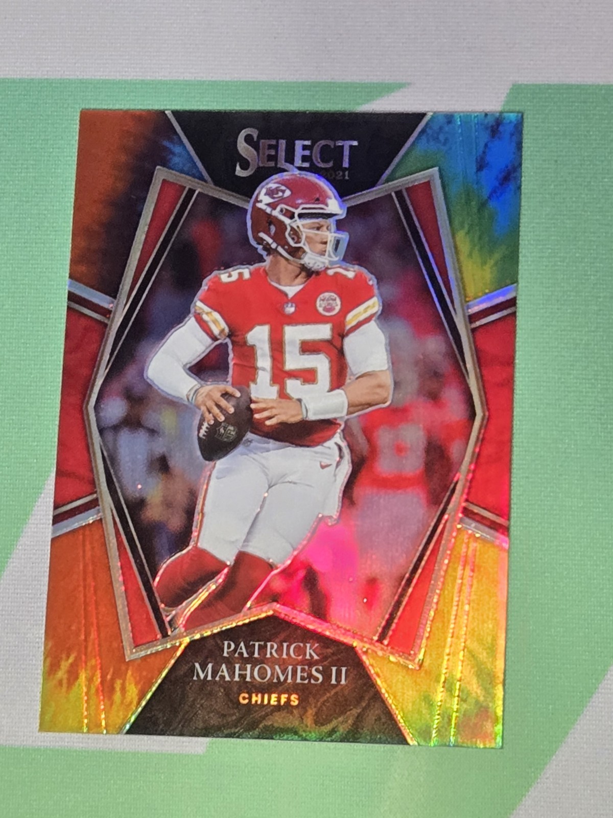 Patrick Mahomes II 2021 PANINI SELECT #102  TIE-DYE PRIZM  /25