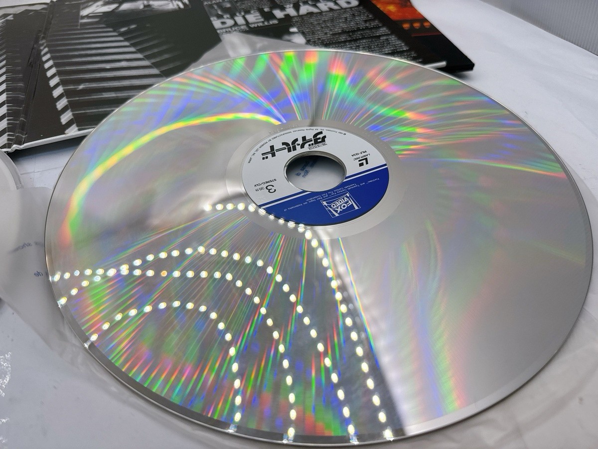 Die Hard Trilogy Laserdisc Set Japan LD 1 2 3 Bruce Willis
