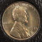 1935 S Lustrous ~Toned 💎Select GEM BU RED💎Lincoln Cent (26-071)