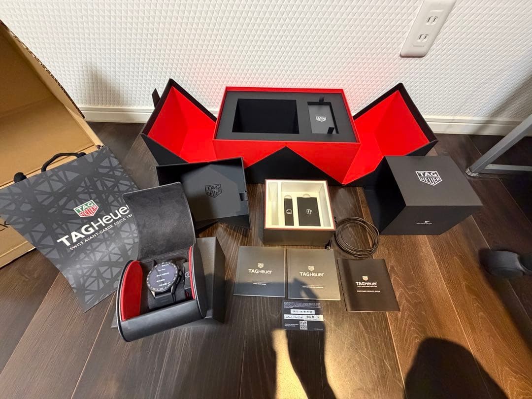 TAG Heuer Connected Calibre E3 45mm Smartwatch with Box From Japan