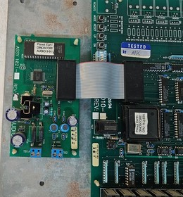 DINOSCORE Arcade Game Main PCB Gameboard w Audio Board WORKING