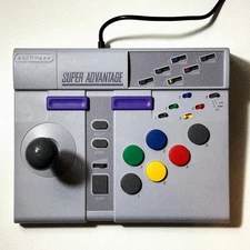 Nintendo SNES Asciiware Super Advantage Joystick Controller OEM 4910 Authentic