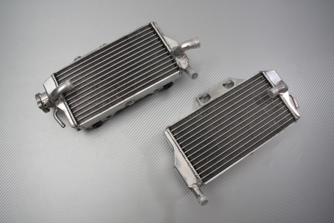 Radiateurs alu racing AVDB Honda CR250R 2005-2007 anti-surchauffe pour motocross