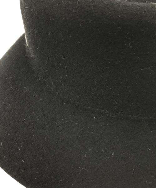 KISHIDAMIKI wool cloche hat black | eBay