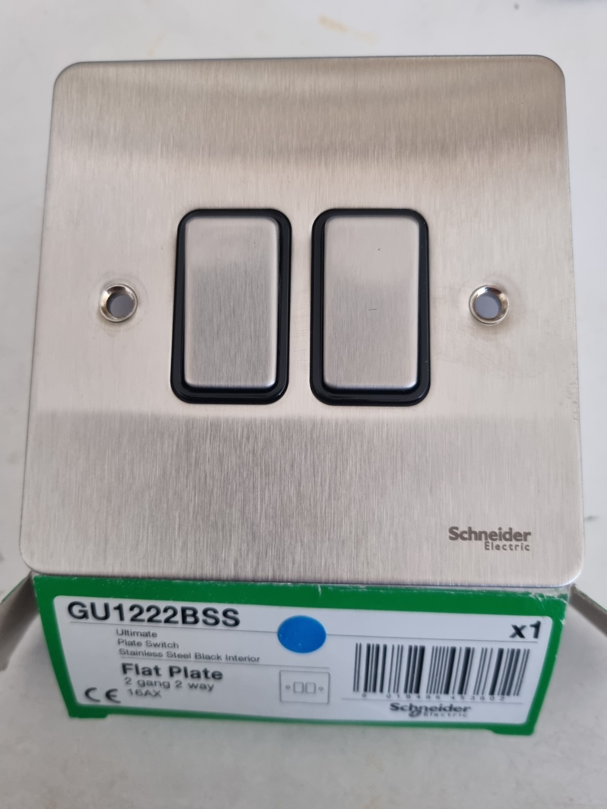 BG Electrical Nexus Metal NBS82 Double Intelligent Dimmer Switch - Image 2
