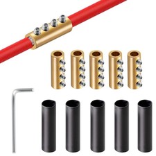 GRZWAYS 6 8 10 AWG Gauge Wire Connector Nut Kit, 80A Splicing Quick Yellow