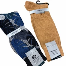 Perry Ellis Portfolio Men's Luxury Socks - 2 Pairs NWT