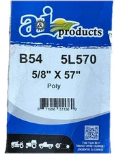 A&I products B54 5L570 5/8" X 57" Poly thumbnail 2