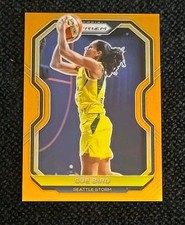 2021 Panini Prizm WNBA - Sue Bird #65 Orange Prizm /50