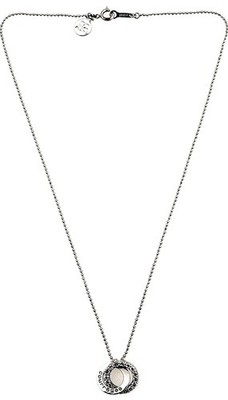 Authentic Courreges 15'' Silver 925 Pendant Necklace Excellent!