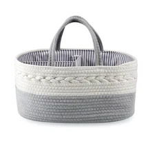 New PandaEar Baby Diaper Caddy Organizer for Boys Girls Portable Basket, Travel