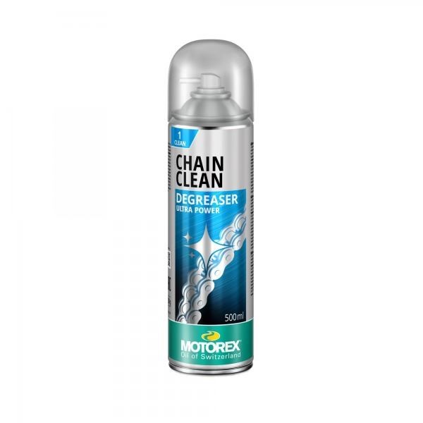 Motorex Chain Clean Degreaser Ultra Power Spray Chain Cleaner Aerosol 500ml