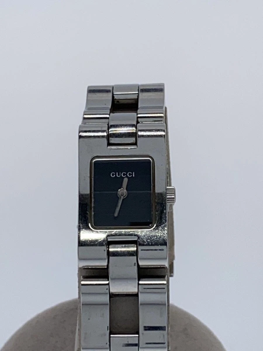 Orologio Gucci Donna 2305L Analogico Acciaio Nero Argento 0069280