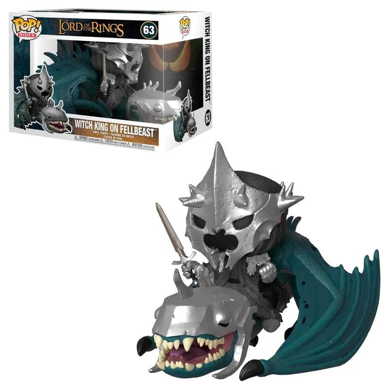 Funko Pop! Rides: The Lord of the Rings - Witch King with Fellbeast Figure #63
