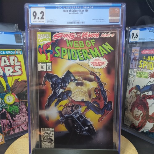 Web of Spider-Man #96 (Jan 1993, Marvel) - CGC 9.6