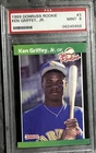 1989 Donruss The Rookies Ken Griffey Jr Rookie Card #3 PSA 9 Mariners