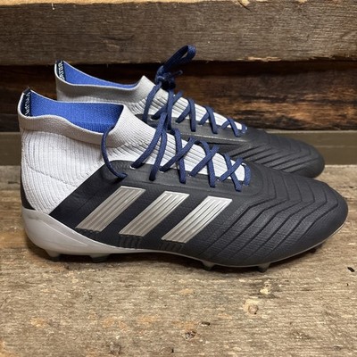 adidas Women s Predator 18.1 FG - Legend Ink/Silver/Blue (BD7298) *SIZE US8*
